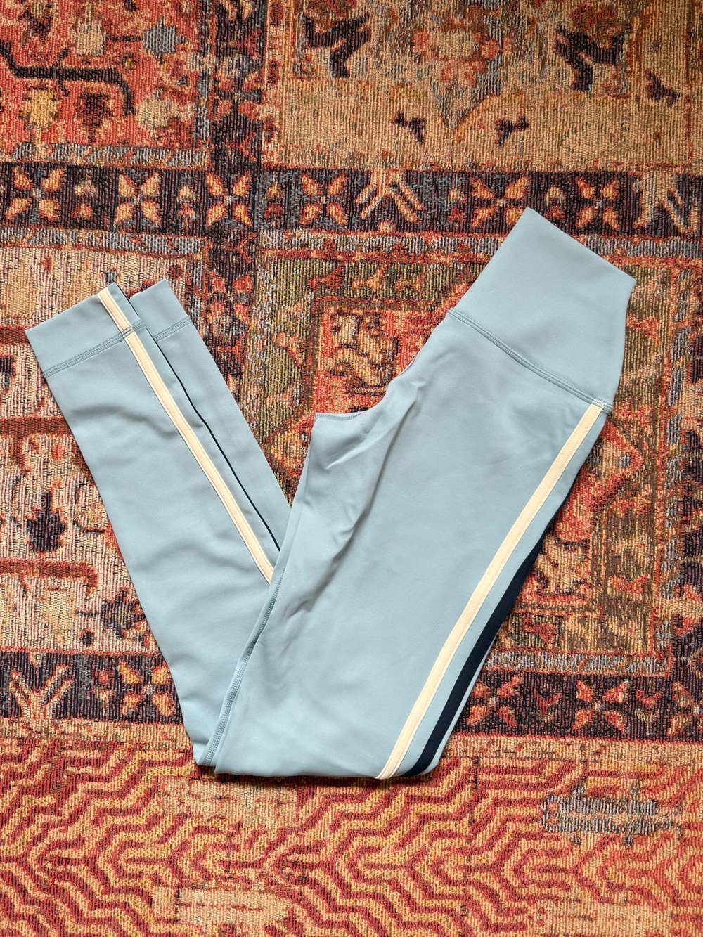luxform duo stripe leggings - washed